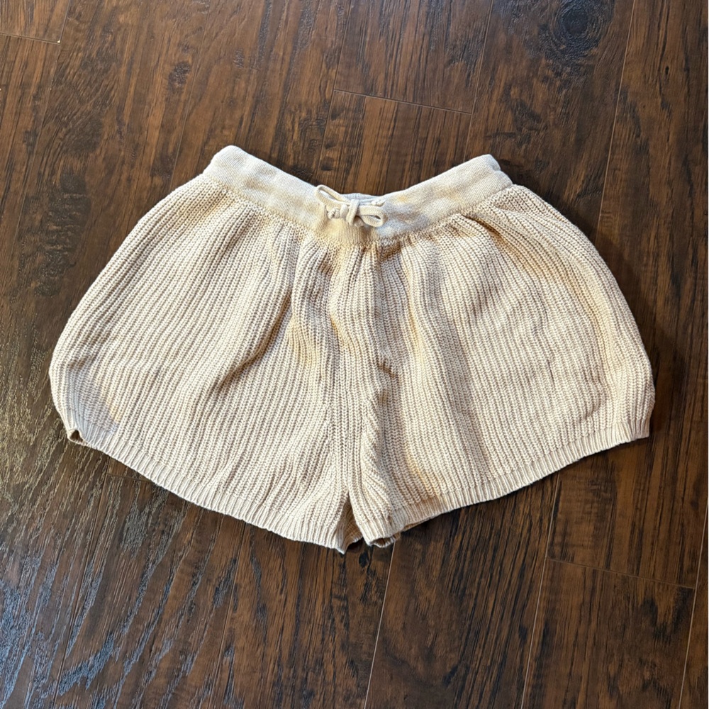 Princess Polly Knit Tan Shorts